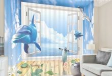 Dolphin Curtains Bedroom