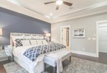Blue Accent Wall Bedroom