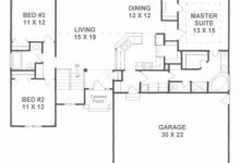 Single Story Split Bedroom House Plans