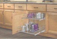 Slide Out Organizers Kitchen Cabinets