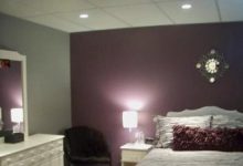 Purple And Grey Bedroom Paint