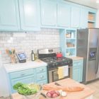 Repainted Kitchen Cabinets