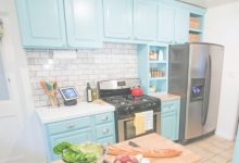 Repainted Kitchen Cabinets