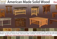 American Made Solid Wood Furniture