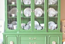 How To Organize A China Cabinet