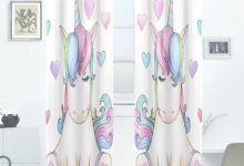 Unicorn Bedroom Curtains