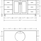 Bathroom Cabinet Measurements