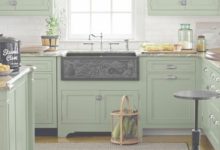 Light Green Kitchen Cabinets