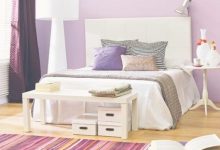 Purple And White Bedroom Designs