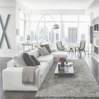 Modern White Living Room
