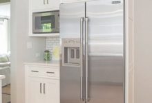 Cabinets Surrounding Refrigerator