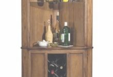 Corner Alcohol Cabinet