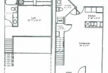 One Bedroom Loft Floor Plans