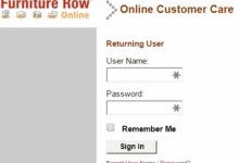 Furniture Row Online Payment