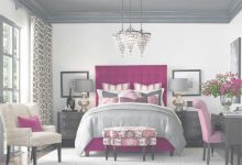 Magenta And Grey Bedroom