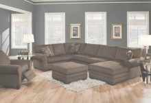 Grey Living Room Walls Brown Furniture