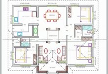 2 Bedroom House Plan Elevation