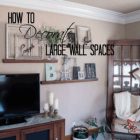 Decorating Large Walls Living Rooms