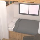 1St Floor Bedroom Tiny House