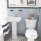 Old Blue Tiled Bathroom Decorating Ideas