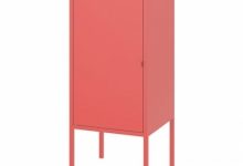Ikea Red Storage Cabinet