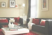 Living Room Decor Red