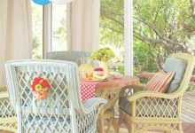 Painted Wicker Furniture Ideas