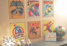 Vintage Superhero Bedroom