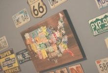 Route 66 Bedroom Decor