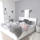 Grey Teenage Girl Bedroom