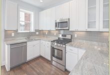 White Kitchen Cabinets Gray Granite Countertops