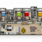4 Bedroom Loft Floor Plans