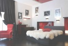 White Red Bedroom