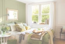 Beige And Green Bedroom