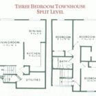 3 Bedroom Townhouse Plans