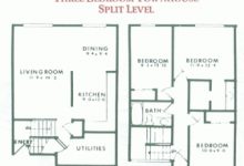 3 Bedroom Townhouse Plans