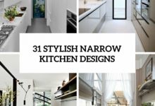 Narrow Kitchen Designs