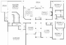 Drawings And Plans Of Four Bedroom Bungalow
