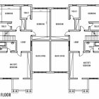 4 Bedroom Duplex Building Plan