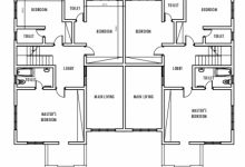 4 Bedroom Duplex Building Plan