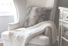 Gray Bedroom Chair