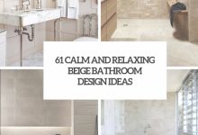 Beige Bathroom Designs