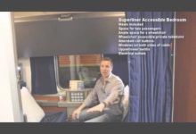 Amtrak Handicapped Bedroom