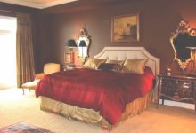 Black Gold Red Bedroom