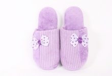 Purple Bedroom Slippers