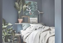 Dark Blue Grey Bedroom