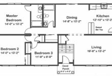 3 Bedroom Raised Ranch Floor Plans