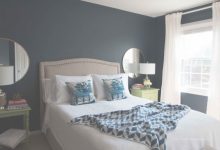 Navy Blue And White Bedroom