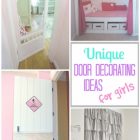 Ways To Decorate Your Bedroom Door