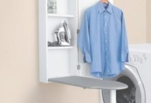 Portable Ironing Board Cabinet